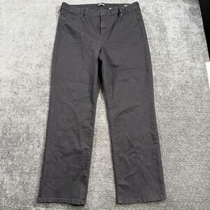 Buffalo David Bitton High Rise Straight Stretch ALYSSA Jeans Black Women's 14/34